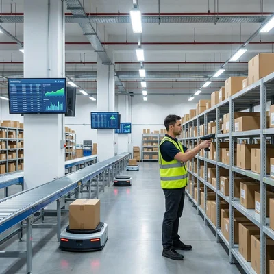 E-commerce warehouse fulfillment